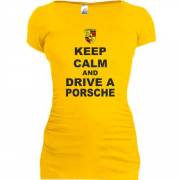 Туника Keep calm and drive a Porsche