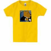 Детская футболка с Винни Пухом (мем)