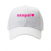 Кепка с надписью "Senpai"