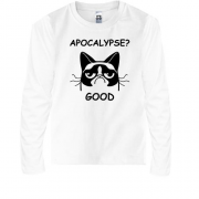 Детская футболка с длинным рукавом Apocalypse? Good