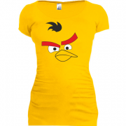 Женская удлиненная футболка Angry Birds 3