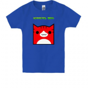 Детская футболка GEOMETRY DASH CAT SKIN