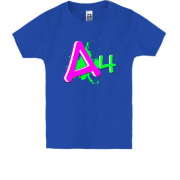 Детская футболка Бумага А4