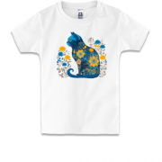 Детская футболка Украинский кот