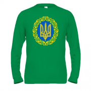 Лонгслив Герб Украины с узором