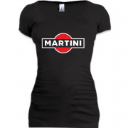 Женская удлиненная футболка Martini