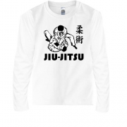 Детская футболка с длинным рукавом Jiu-Jitsu (2)