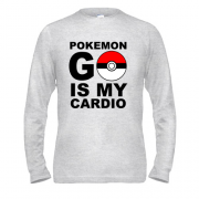 Лонгслив Pokemon go cardio