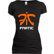 Женская удлиненная футболка Fnatic Dota 2