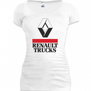 Женская удлиненная футболка Renault Trucks