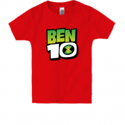 Детская футболка с логотипом мультфильма "Бен-10"