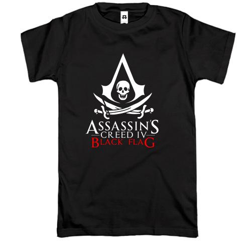 Футболка з лого Assassin's Creed IV Black Flag