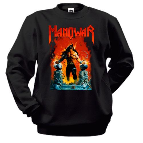 Світшот Manowar - Louder Than Hell