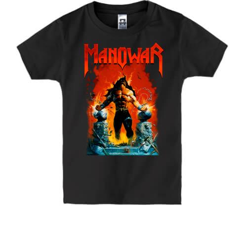 Детская футболка Manowar - Louder Than Hell