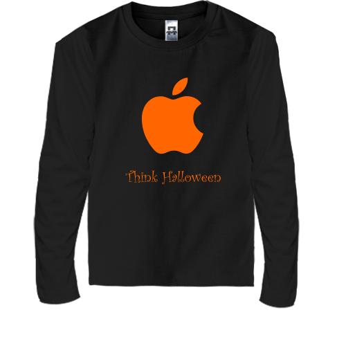 Детский лонгслив Apple - Think halloween
