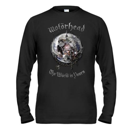 Чоловічий лонгслів Motörhead - The Wörld Is Yours