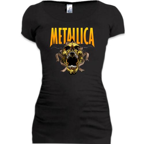 Подовжена футболка Metallica (арт)