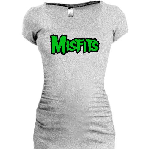 Подовжена футболка The Misfits Logo