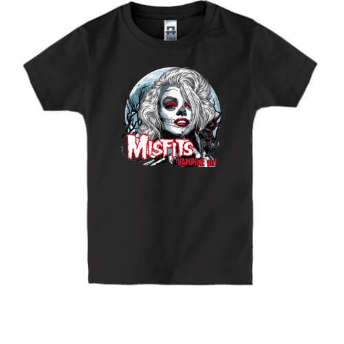 Детская футболка Misfits Vampire girl
