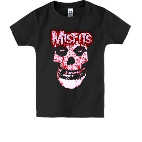 Детская футболка The Misfits (с кровью)