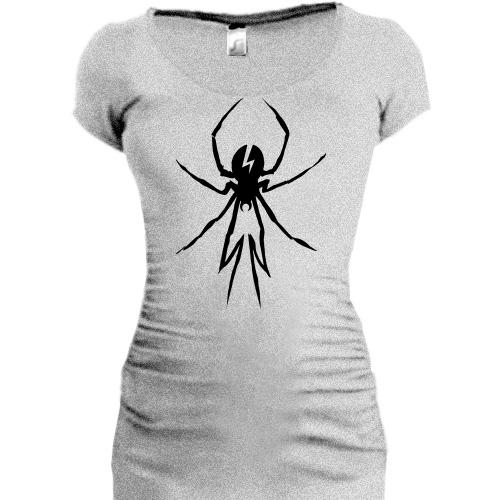 Подовжена футболка My Chemical Romance павук