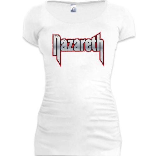Подовжена футболка Nazareth Logo