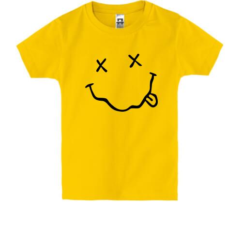 Детская футболка Nirvana Смайл (2)