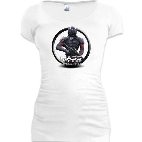 Подовжена футболка Mass Effect Andromeda