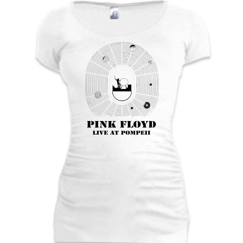 Подовжена футболка Pink Floyd - LIVE AT POMPEII