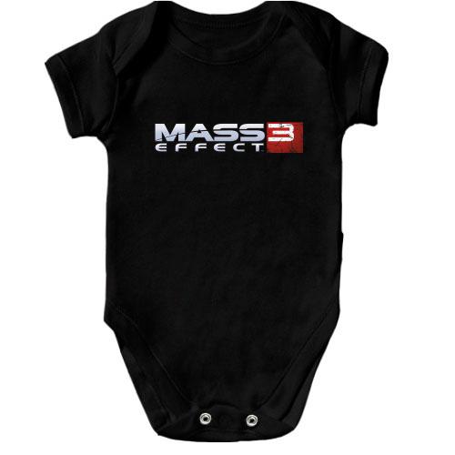 Детское боди Mass Effect 3 Logo