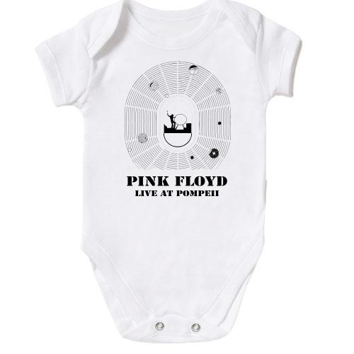 Дитячий боді Pink Floyd - LIVE AT POMPEII