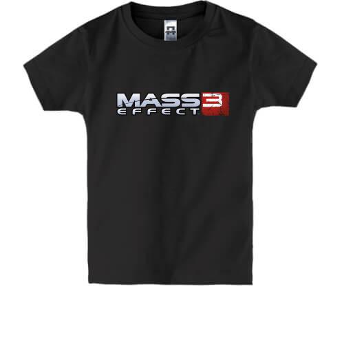 Детская футболка Mass Effect 3 Logo