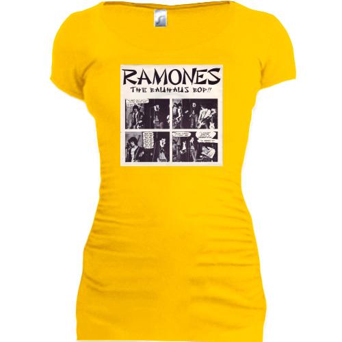 Подовжена футболка Ramones - blitzkrieg bop