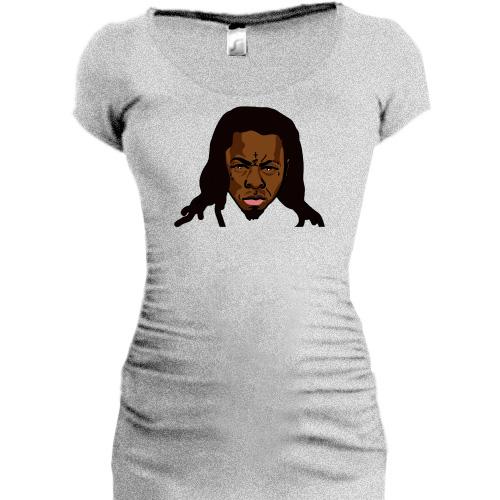 Подовжена футболка зі злим Lil Wayne (2)