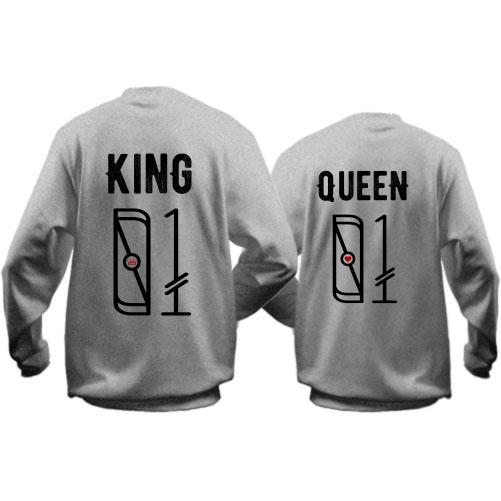 Парные кофты King/queen 01
