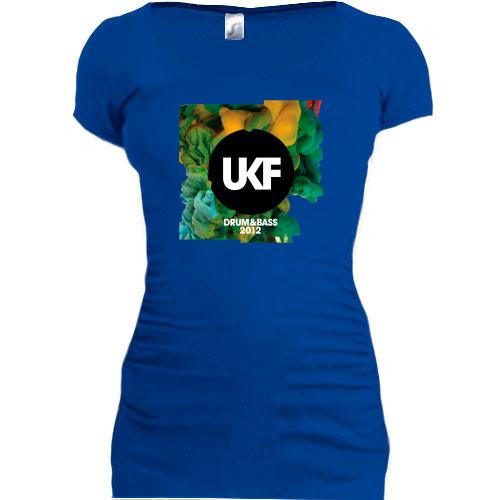 Подовжена футболка з UKF Drum Bass