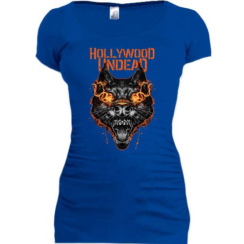 Подовжена футболка Hollywood Undead - Firewolf