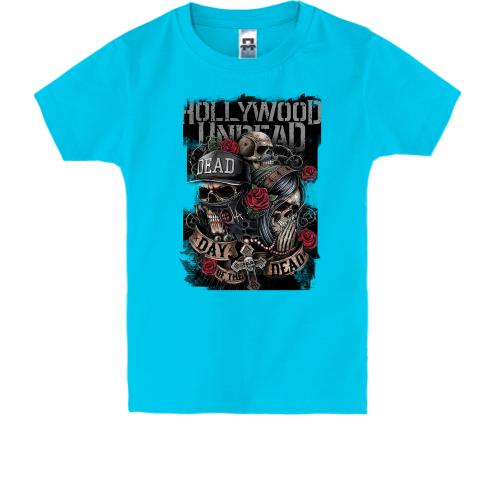 Детская футболка с Hollywood Undead (обложка альбома)