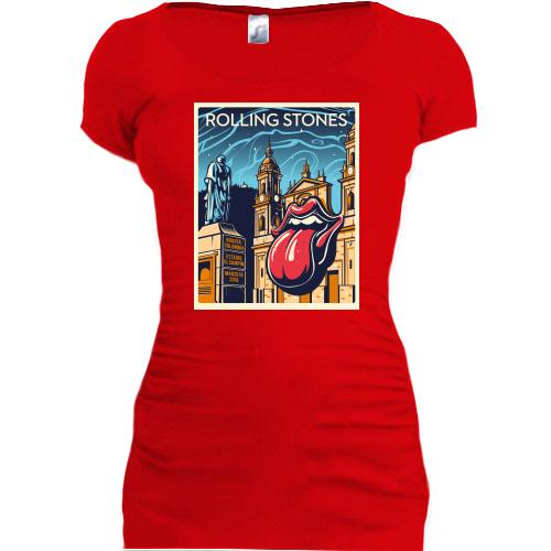 Подовжена футболка Rolling Stones Poster