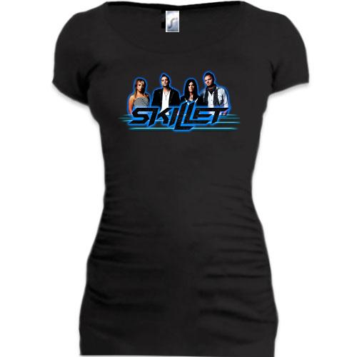 Подовжена футболка Skillet Band 2