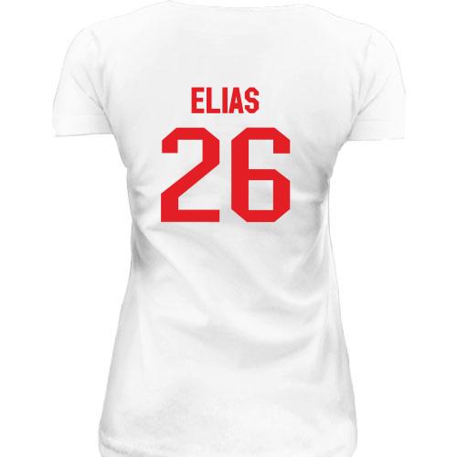 Женская удлиненная футболка Patrik Elias