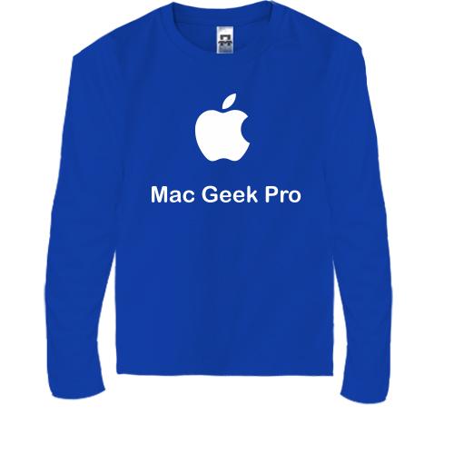 Детский лонгслив Mac Geek Pro