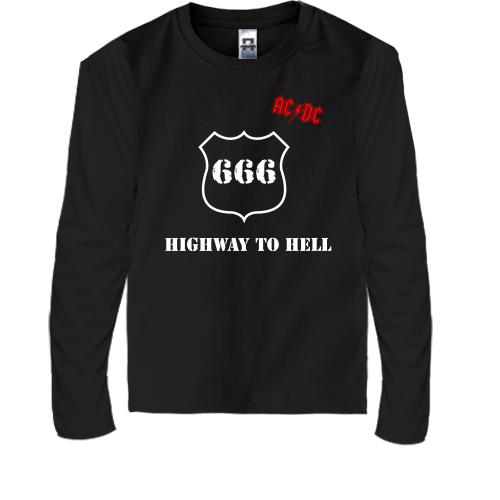 Дитячий лонгслів AC/DC - Highway to hell