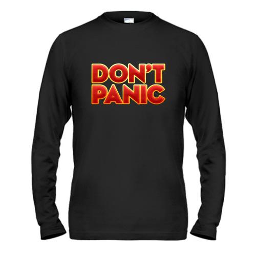 Лонгслив don't panic