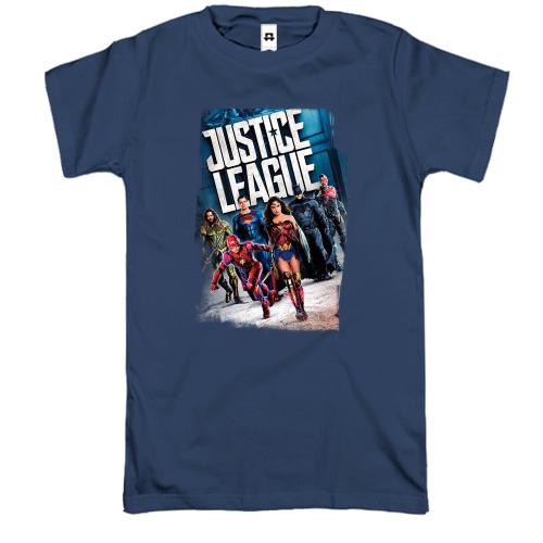 Футболка с героями Лиги Справедливости