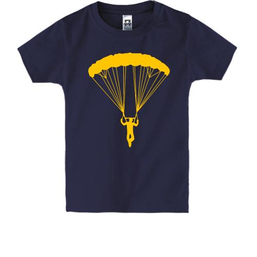 Дитяча футболка з парашутистом