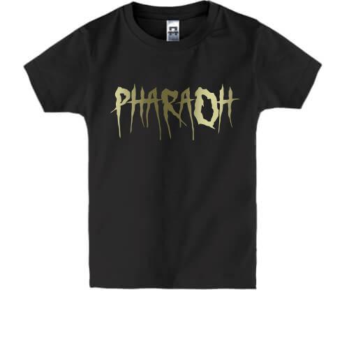 Детская футболка с логотипом PHARAOH