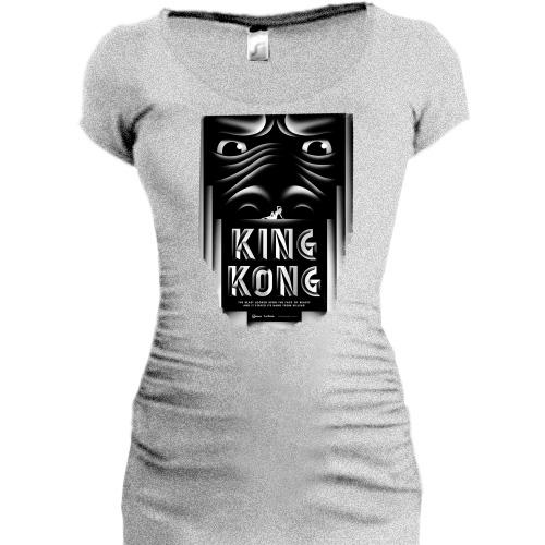 Подовжена футболка з King Kong (арт)