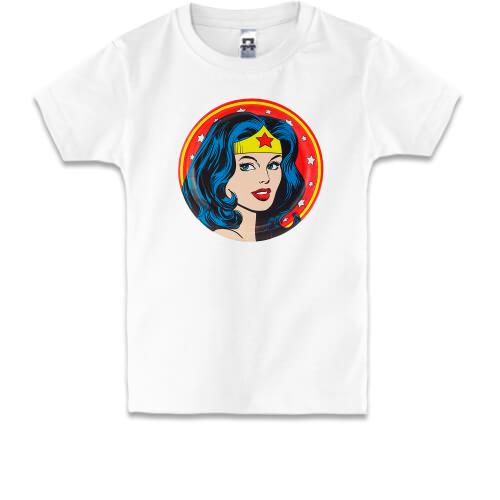 Детская футболка с Wonder Woman (арт)