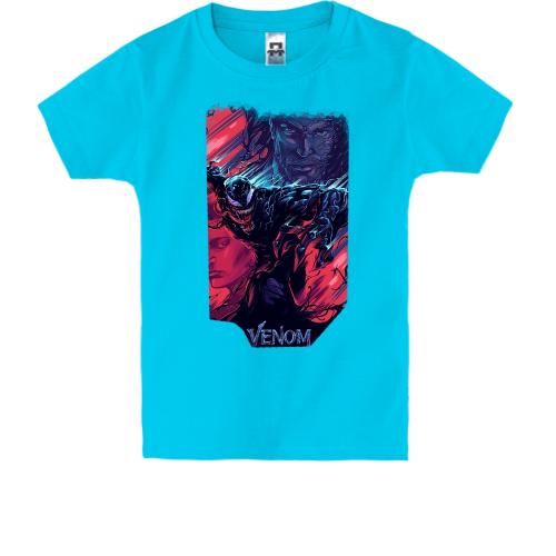 Детская футболка с Веномом (Venom) арт